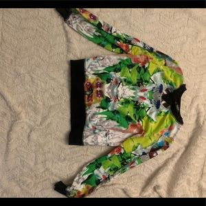 Funky bright sweatshirt